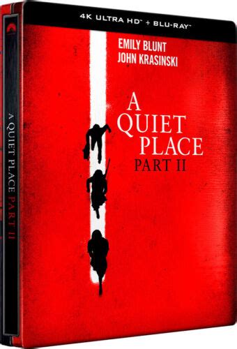 A Quiet Place Part Ii Blu Ray K Uhd Steelbook Emily Blunt Cillian