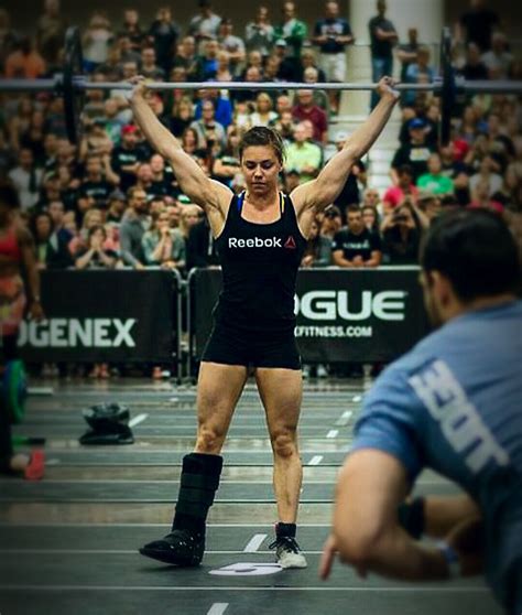 Julie Foucher Crossfit Regionals 2015 After Enduring An Injury In