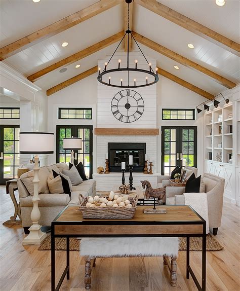 Beam Ceilings In Great Rooms Vaulted Ceiling Arched Beams