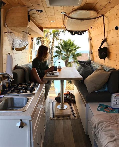 10 Amazing Modern Interior Camperlife Campervan Interior Van Life