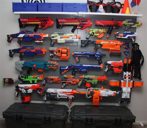 When we were organizing our boys' rooms, we didn't know how we were. Pin on NERF DIY