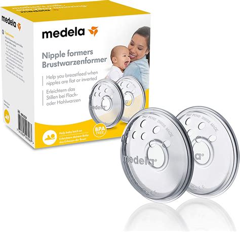 Medela Nipple Formers Shape Inverted Or Flat Nipples To Prepare For