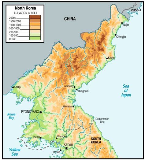 Sehacorlo North Korea Map