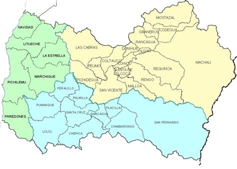 The vi libertador general bernardo ohiggins region (spanish: Juan Pablo Letelier: REGIÓN DEL LIBERTADOR BERNARDO O´HIGGINS