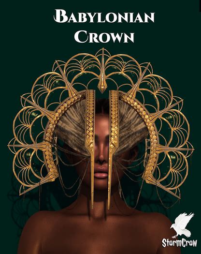 Second Life Marketplace Sc Babylonian Crown Stormcrow