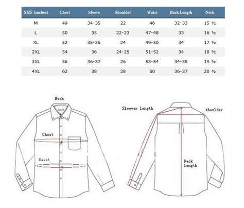 Whether you're selling dresses online or need to know your dress measurements before buying a new dress, taking accurate measurements can help to ensure a better fit. Image result for mens shirt measurement chart | Mens shirt ...