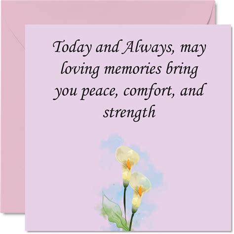 Sympathy Cards Thinking Of You Cards Today And Always Floral Lillies