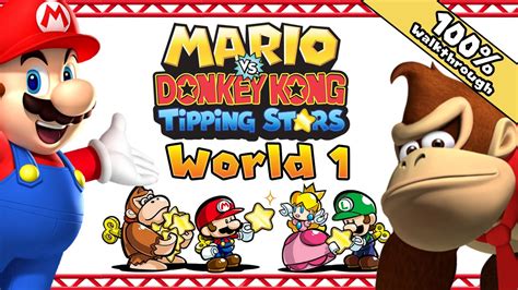 Mario Vs Donkey Kong Tipping Stars Wiiu And 3ds World 1
