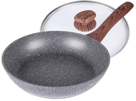 stone pan frying cookware pans fabulous fry nonstick medical saute lids ing guide