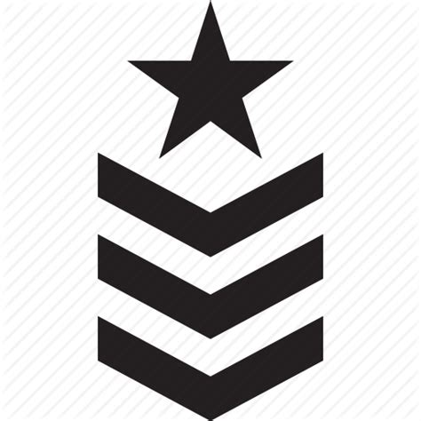 Military Rank Patch Icon Transparent Png Svg Vector F