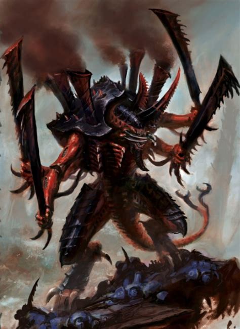 Tyranid Swarmlord Artwork By Zergwing On Deviantart