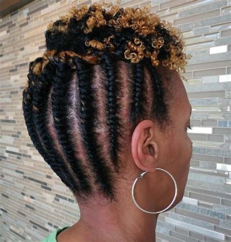 This hairstyle also takes a lot less time than braiding. 25 Amazing Styles For Short Natural Hair You Can Rock in 2020