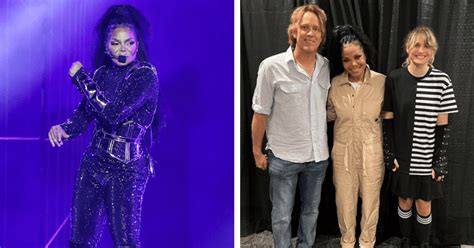 anna nicole smith s daughter dannielynn birkhead beams as she attends janet jackson concert with
