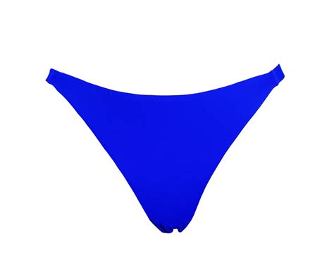 Calcinha De Biquíni Fixa Dupla Azul Royal Ilha Bikini
