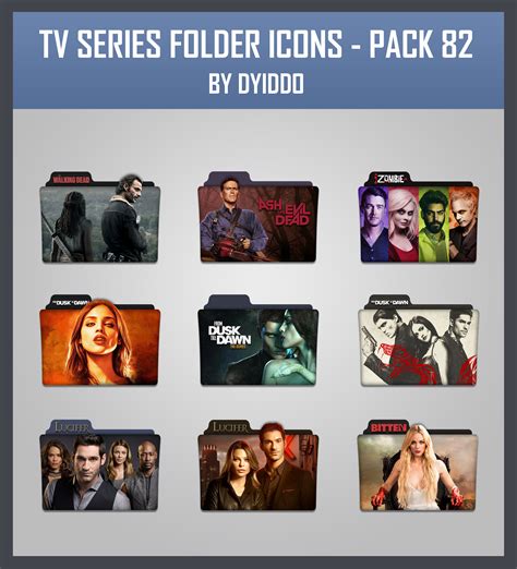 Tv Series Folder Icons Pack By Dyiddo On Deviantart