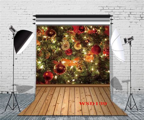 Hellodecor 5x7ft Xmas Decor Merry Christmas Photo Backdrops Photography