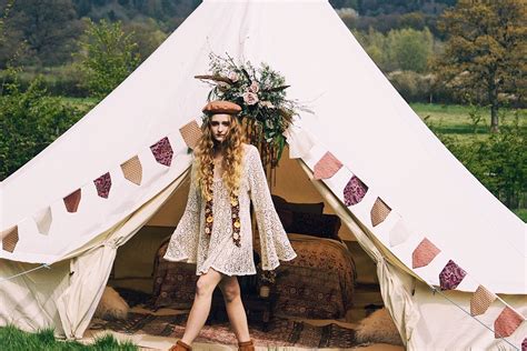 Bohemian Bridal Bell Tent Hire In Sussex Kent And Surrey Honeymoon
