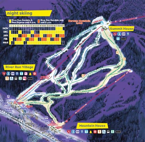 Ski Under The Lights In Keystone 2019 20 Night Skiing Schedule At