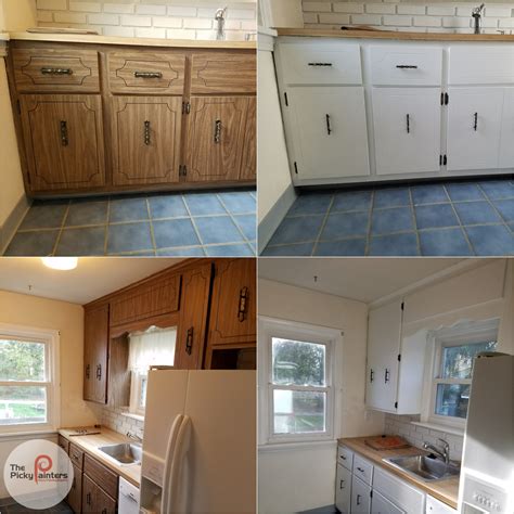 Can You Paint Laminate Kitchen Cabinets The Picky Painters Berea Oh