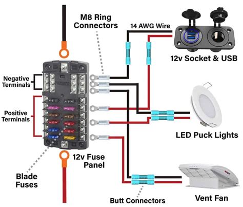Wiring Diagram For 12 Volt Lights Wiring Technology