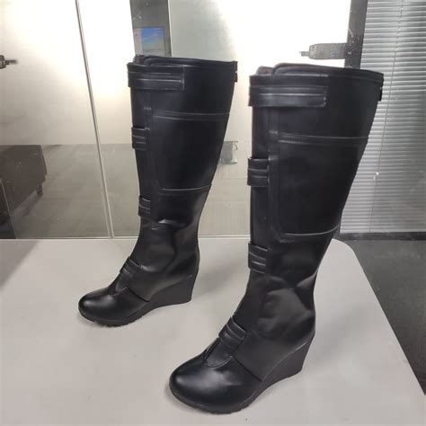 Black Widow Boots Natasha Romanoff Shoes Avengers Endgame Etsy