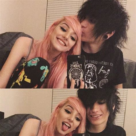Instagram Photo By Johnnie Guilbert • Jul 10 2016 At 728am Utc Cute Emo Couples Emo Couples