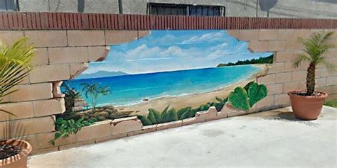 21 Swimming Pool Wall Mural Ideas Beach Wall Murals Wall Murals