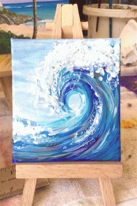 Painting Acrylic Ocean Canvases 26 Ideas Painting Acrylic Ocean