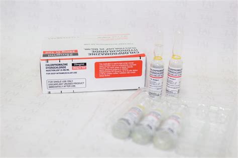 Chlorpromazine Hydrochloride Injection Usp 25mgml