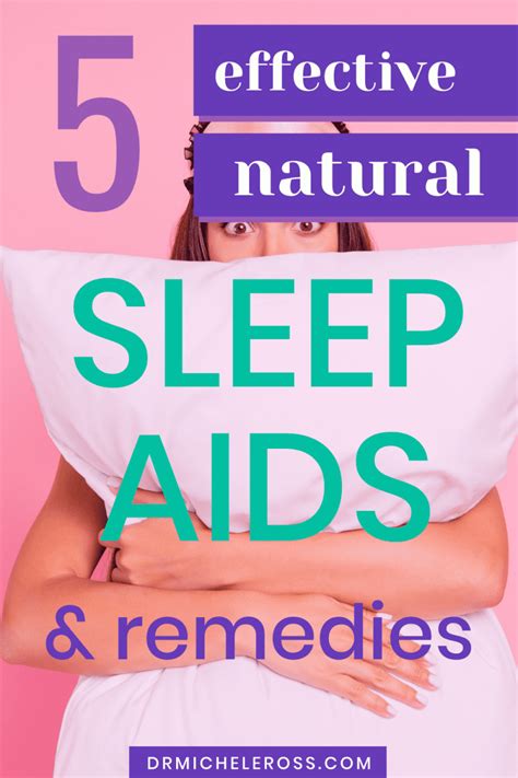 5 Effective Natural Sleep Aids And Remedies Dr Michele Ross