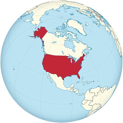 Map Of Usa On Globe Topographic Map Of Usa With States