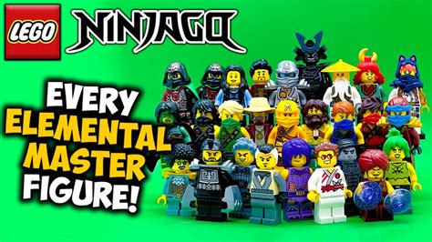 Every Lego Ninjago Elemental Master Minifigure 20152023 Reviewed Toy