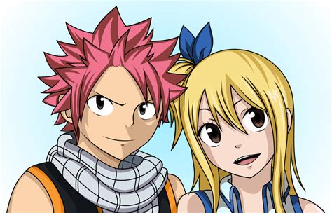 Natsu And Lucy By Animeregime On Deviantart
