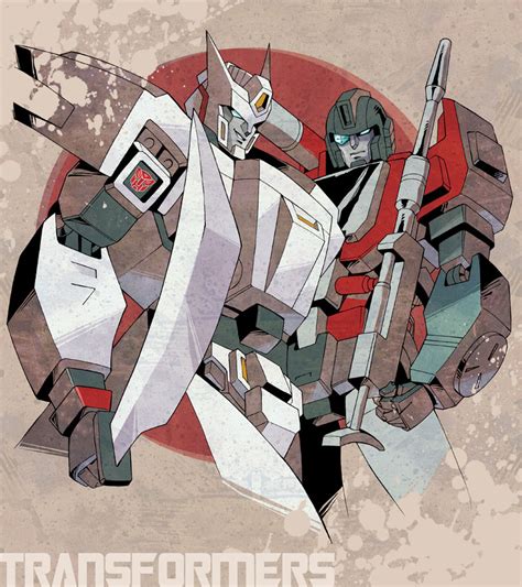 Commission:Drift and Perceptor by ai-eye on DeviantArt