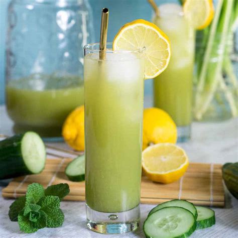 Cucumber Lemon Juice Amiable Foods
