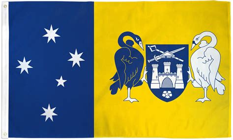 Set Of 9 Australia State Flags Set Of Australian State And Territory