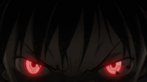 Anime Glowing Red Eyes 