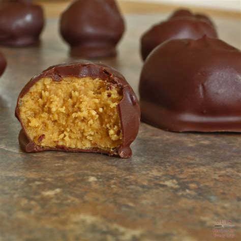 frozen chocolate covered peanut butter bites cuts recipes for every day