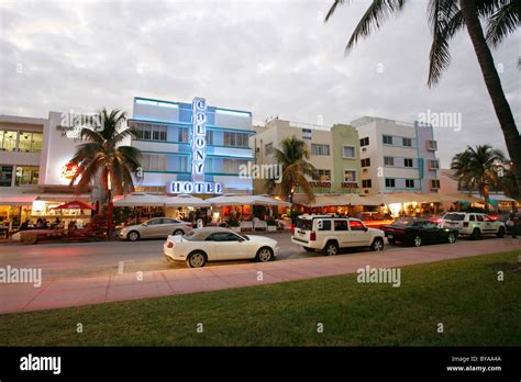 Colony Hotel South Beach Ocean Drive Miami Florida United States
