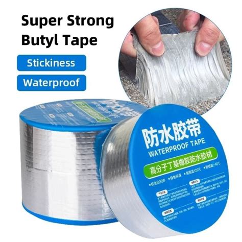 Professional Super Waterproof Tape Aluminum Butyl Rubber Tape Lazada Ph