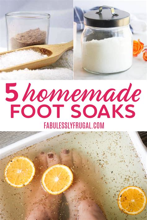 Of The Best Diy Foot Soaks That You Can Do From Home Fabulessly Frugal