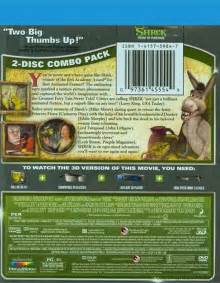Shrek 3d Blu Ray 3d Dvd Combo Blu Ray 2001 Dvd Empire