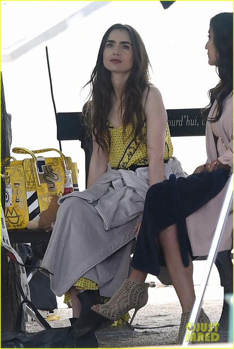 Lily Collins Starts Filming Emily In Paris In France Photo 4335073