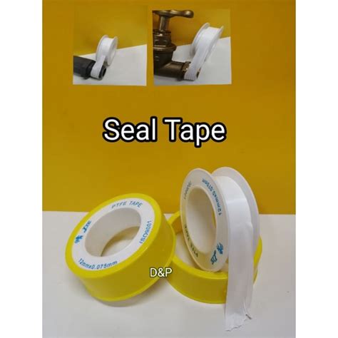 Jtc Ptfe White Seal Tape Shopee Malaysia
