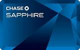 Chase Sapphire Credit Images