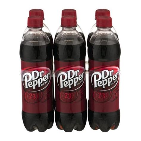 Dr Pepper Soda 6 Pk 169 Oz Bottles Gj Curbside