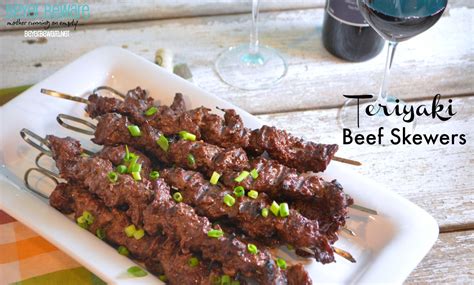 Soy sauce, sirloin tip steak, garlic, sesame oil, water. Teriyaki Beef Cube Steak Skewers - Beyer Beware