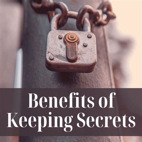 The Importance Of Keeping Secrets Pairedlife