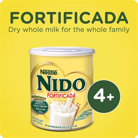 Nestle Nido Fortificada Dry Milk 563 Ounce Canister Buy Online In