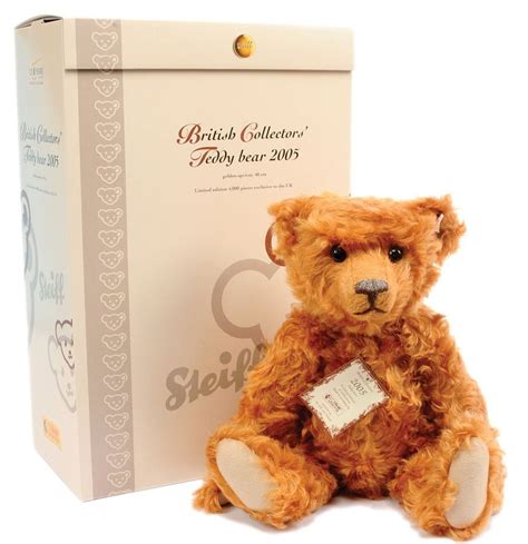 Steiff 661969 2005 British Collector Teddy Bear Limited Edition